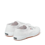 Superga 2750 Cotu Classic Sneakers - White. Back view.