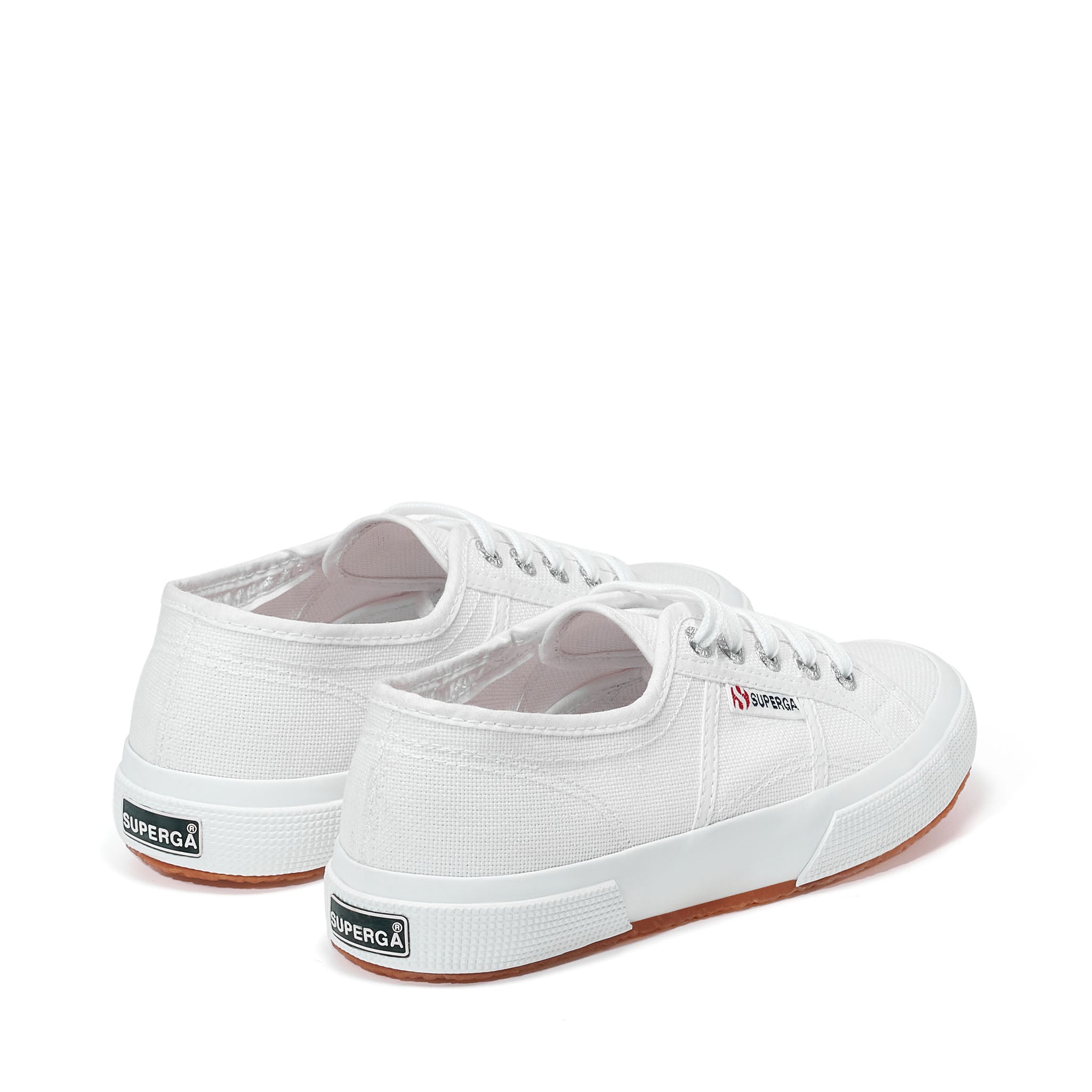 Superga 2750 Cotu Classic Sneakers - White. Back view.