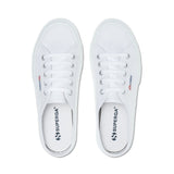 Superga 2402 Mule Sneakers - White. Top view.